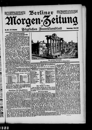 Berliner Morgen-Zeitung vom 07.05.1903