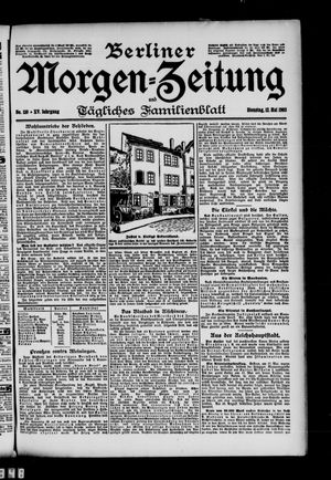 Berliner Morgen-Zeitung vom 12.05.1903