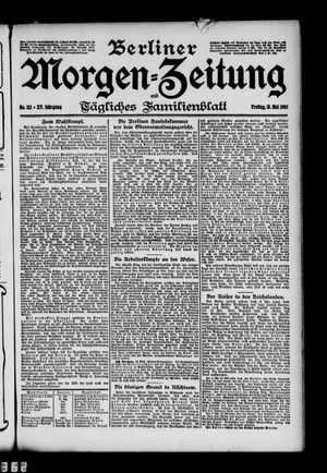 Berliner Morgen-Zeitung on May 15, 1903