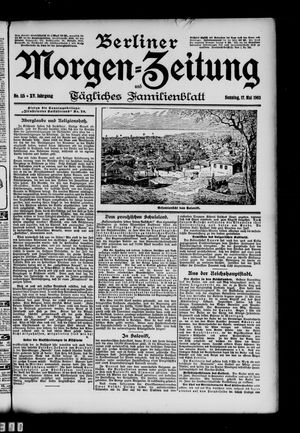 Berliner Morgen-Zeitung vom 17.05.1903