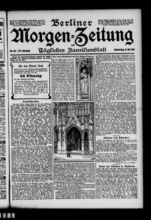 Berliner Morgen-Zeitung vom 21.05.1903