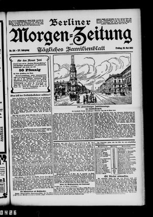Berliner Morgen-Zeitung vom 29.05.1903