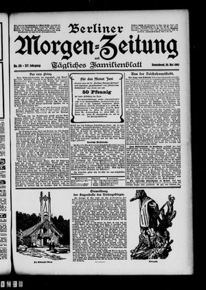 Berliner Morgen-Zeitung on May 30, 1903