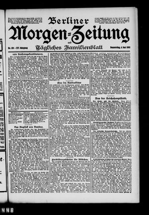 Berliner Morgen-Zeitung on Jun 4, 1903