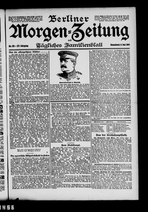 Berliner Morgen-Zeitung vom 06.06.1903