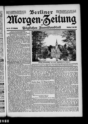 Berliner Morgen-Zeitung vom 07.06.1903