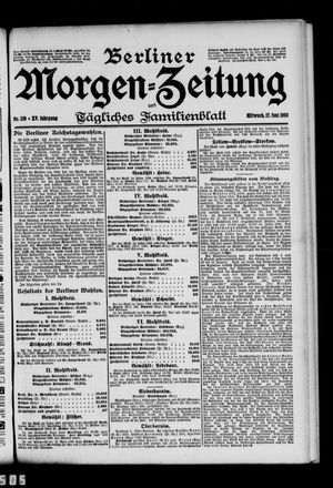 Berliner Morgen-Zeitung vom 17.06.1903