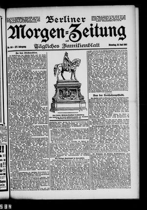 Berliner Morgen-Zeitung vom 23.06.1903