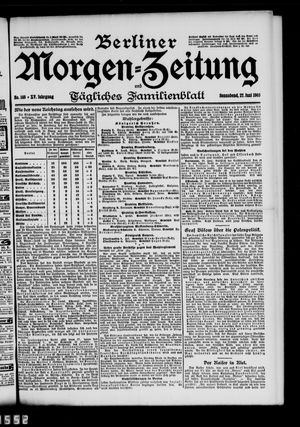Berliner Morgen-Zeitung vom 27.06.1903