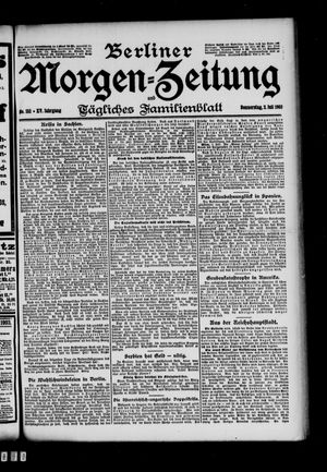 Berliner Morgen-Zeitung vom 02.07.1903