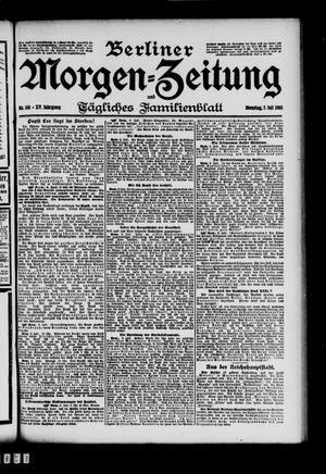 Berliner Morgen-Zeitung vom 07.07.1903