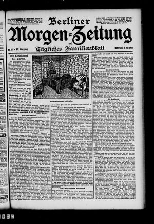 Berliner Morgen-Zeitung vom 08.07.1903