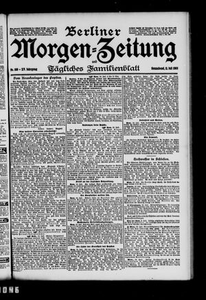Berliner Morgen-Zeitung vom 11.07.1903