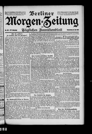 Berliner Morgenzeitung vom 18.07.1903