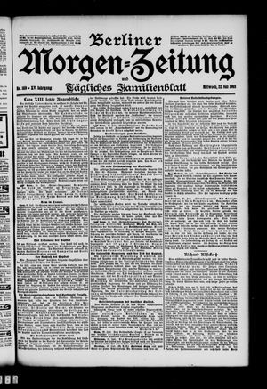Berliner Morgen-Zeitung vom 22.07.1903