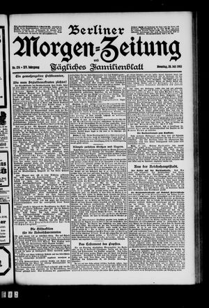 Berliner Morgen-Zeitung vom 28.07.1903