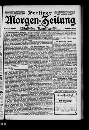 Berliner Morgen-Zeitung vom 29.07.1903