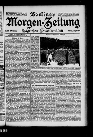 Berliner Morgen-Zeitung vom 02.08.1903