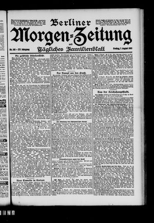 Berliner Morgen-Zeitung vom 07.08.1903