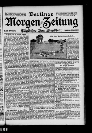 Berliner Morgen-Zeitung on Aug 15, 1903