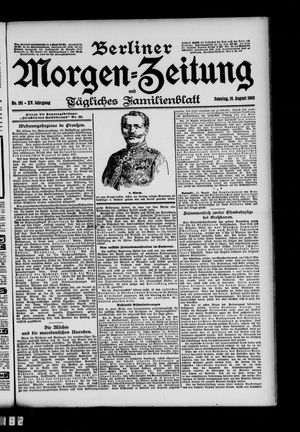 Berliner Morgen-Zeitung vom 16.08.1903