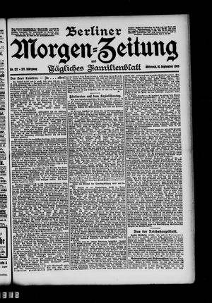 Berliner Morgen-Zeitung vom 16.09.1903