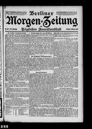 Berliner Morgen-Zeitung vom 09.10.1903