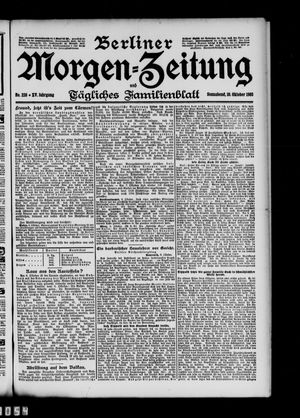 Berliner Morgen-Zeitung on Oct 10, 1903