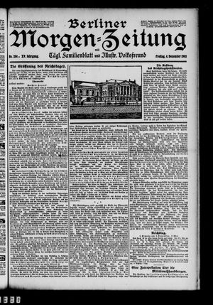 Berliner Morgen-Zeitung vom 04.12.1903