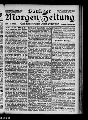 Berliner Morgen-Zeitung vom 09.12.1903