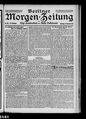 Berliner Morgen-Zeitung vom 15.12.1903