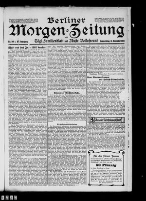 Berliner Morgen-Zeitung vom 31.12.1903