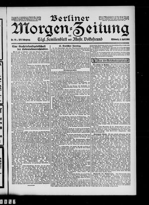 Berliner Morgen-Zeitung vom 06.04.1904