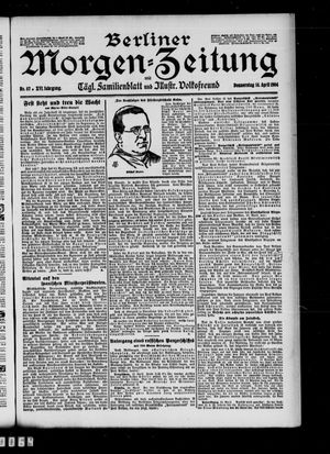 Berliner Morgen-Zeitung vom 14.04.1904