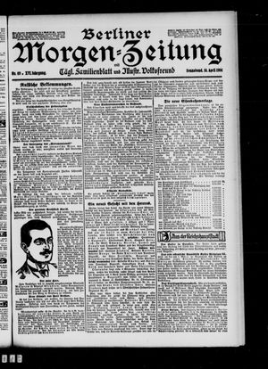 Berliner Morgen-Zeitung vom 16.04.1904