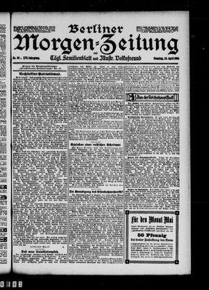 Berliner Morgen-Zeitung vom 24.04.1904
