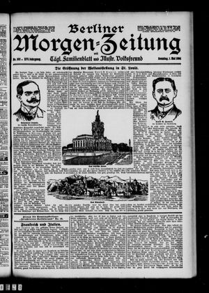 Berliner Morgen-Zeitung vom 01.05.1904