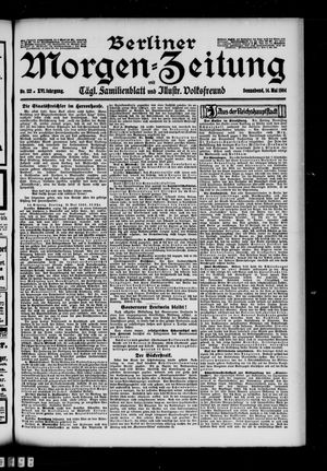 Berliner Morgen-Zeitung vom 14.05.1904