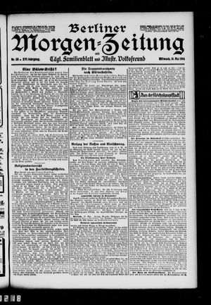Berliner Morgen-Zeitung vom 18.05.1904