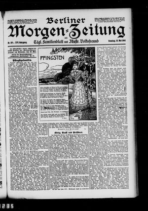 Berliner Morgen-Zeitung vom 22.05.1904