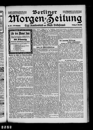 Berliner Morgen-Zeitung vom 27.05.1904