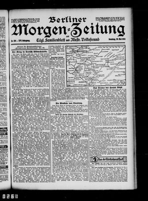 Berliner Morgen-Zeitung vom 29.05.1904