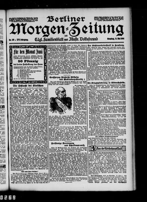 Berliner Morgen-Zeitung vom 31.05.1904