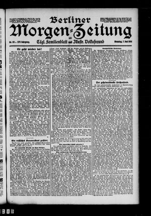 Berliner Morgen-Zeitung vom 07.06.1904