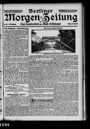 Berliner Morgen-Zeitung vom 17.06.1904