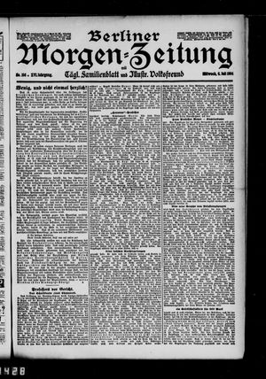 Berliner Morgen-Zeitung vom 06.07.1904