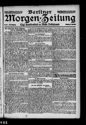 Berliner Morgen-Zeitung vom 12.07.1904