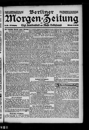 Berliner Morgen-Zeitung vom 13.07.1904