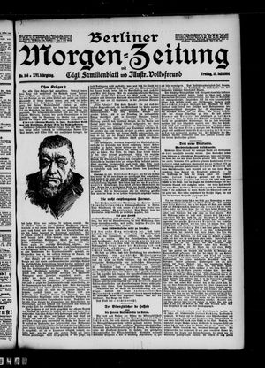 Berliner Morgen-Zeitung vom 15.07.1904