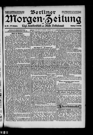 Berliner Morgen-Zeitung vom 17.07.1904